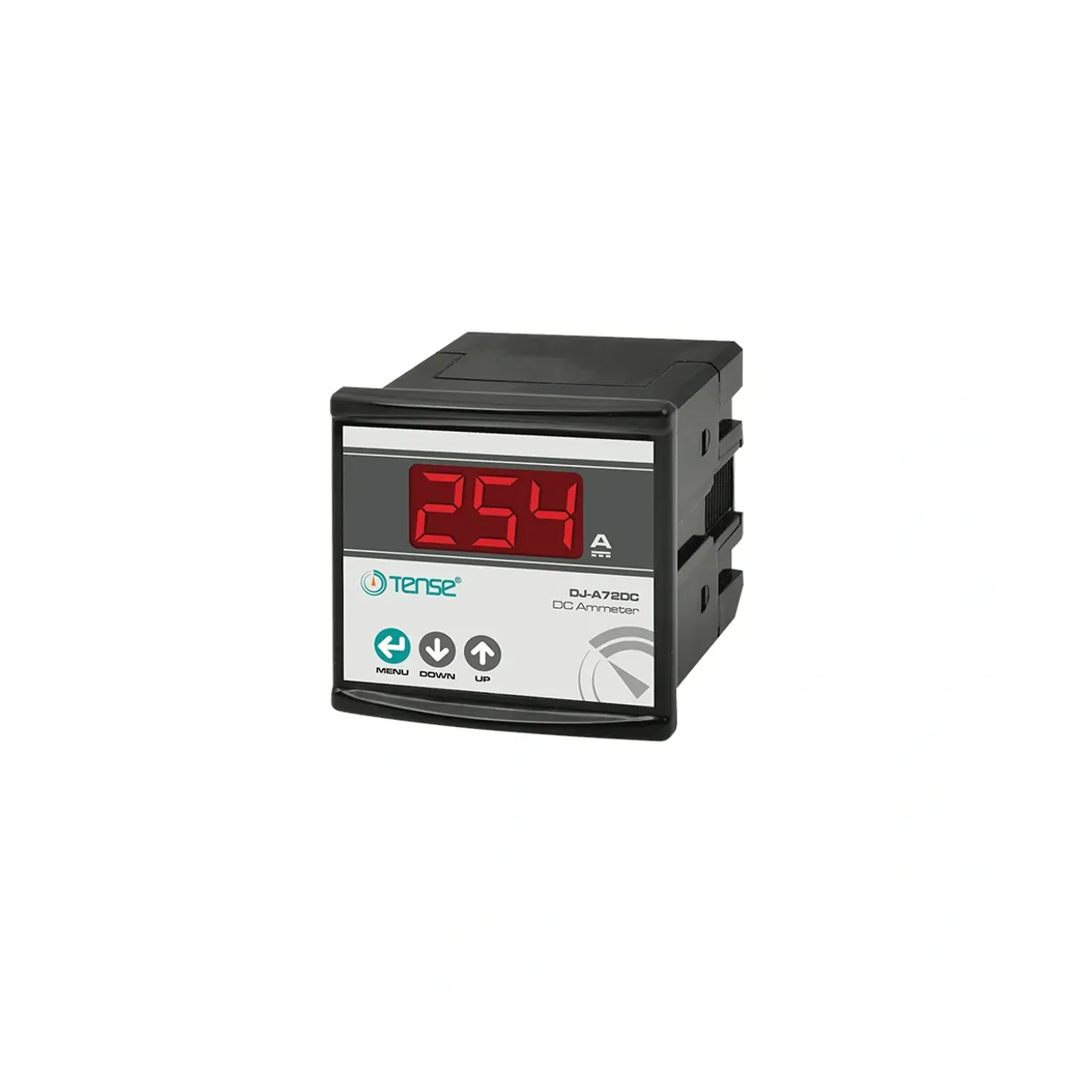 Tense DJ-A72DC Digital DC Ammeter 100mA - 990A DC | 3 Digit 14mm Display