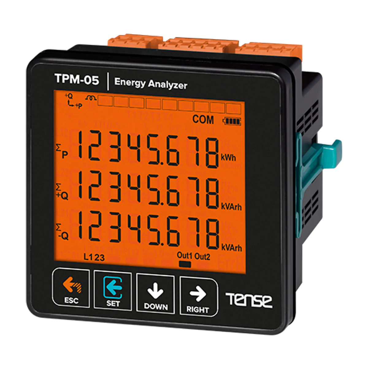 Tense TPM-06 Energy Analyzer, up to harmonic 63