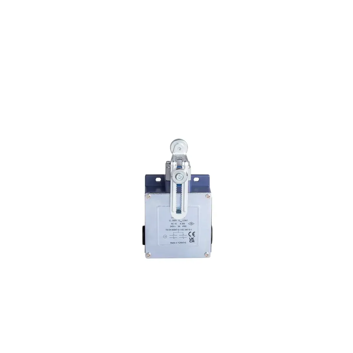 Emas L54 Metal Housing 18 mm Metal Roller Adjustable Lever Snap-Action 2* (1NC+1NO ) Limit Switch L54K16MEM124