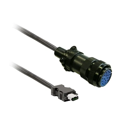 Schneider Electric VW3M8A21R05 Encoder cable, BCH16 5M 2C0.5+3P0.2 SHLD MIL