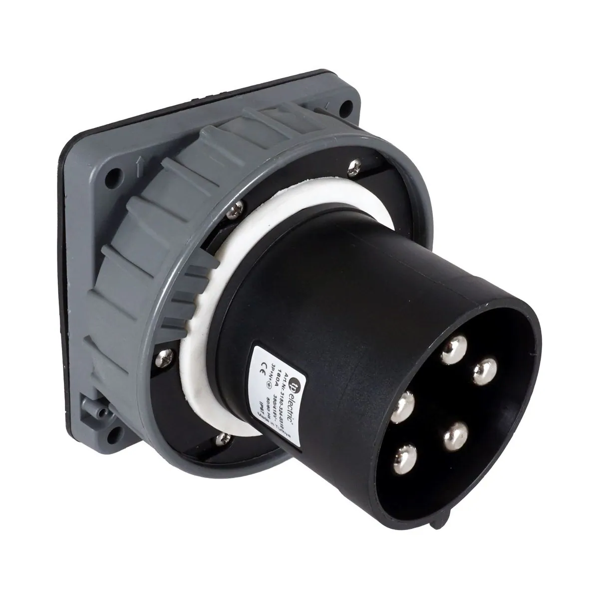 TP Elektrik 3150-324-0310 5x160A Alpha Machine Plug, IP 67