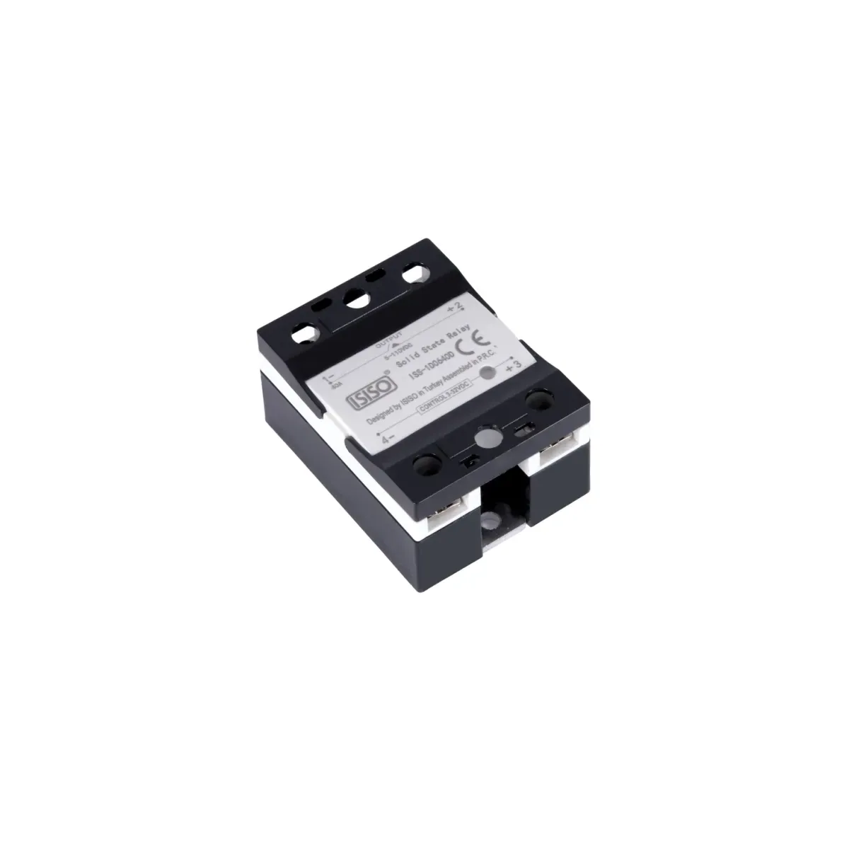 Isıso I1SSR-1D0650D Solid State Relay (SSR), 50 A, Single-Phase, 3-32 V DC, 5-60 V DC