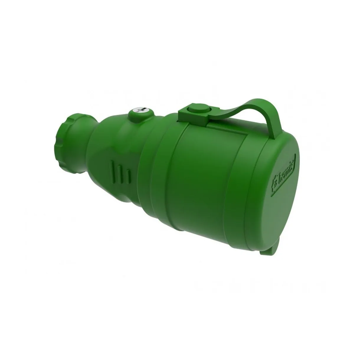 Bemis BV1-1402-2311 Rubber Extension Socket (Green) 16 A 2P+E IP44