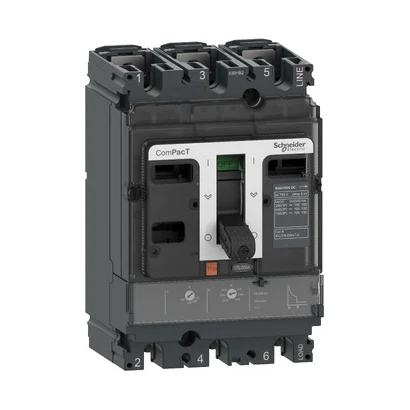 Schneider Electric C10S3TM016D NSX DC 100S 3P 100kA TM16D