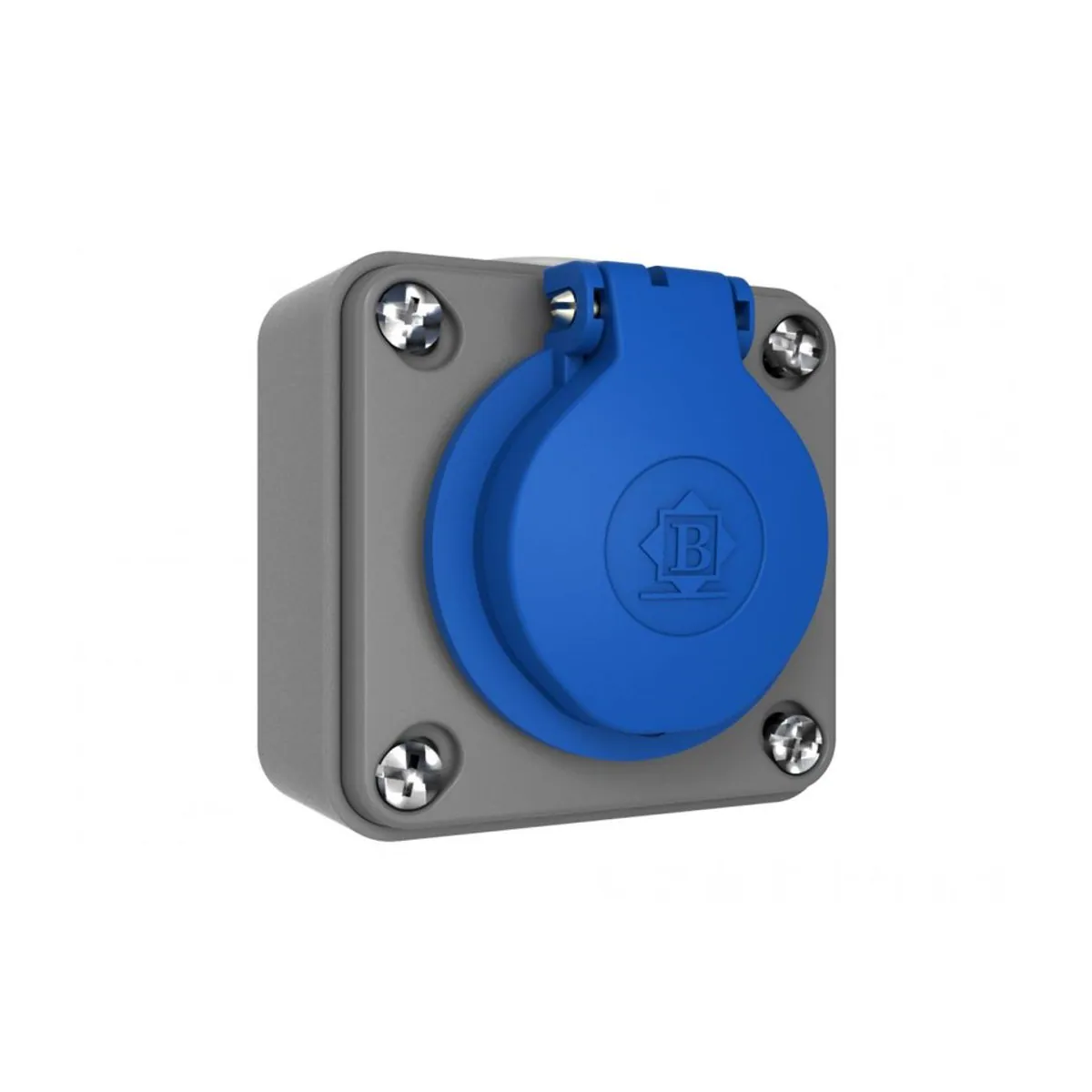 Bemis BP1-1402-2512 Plastic Wall Socket 16 A 2P+E IP44