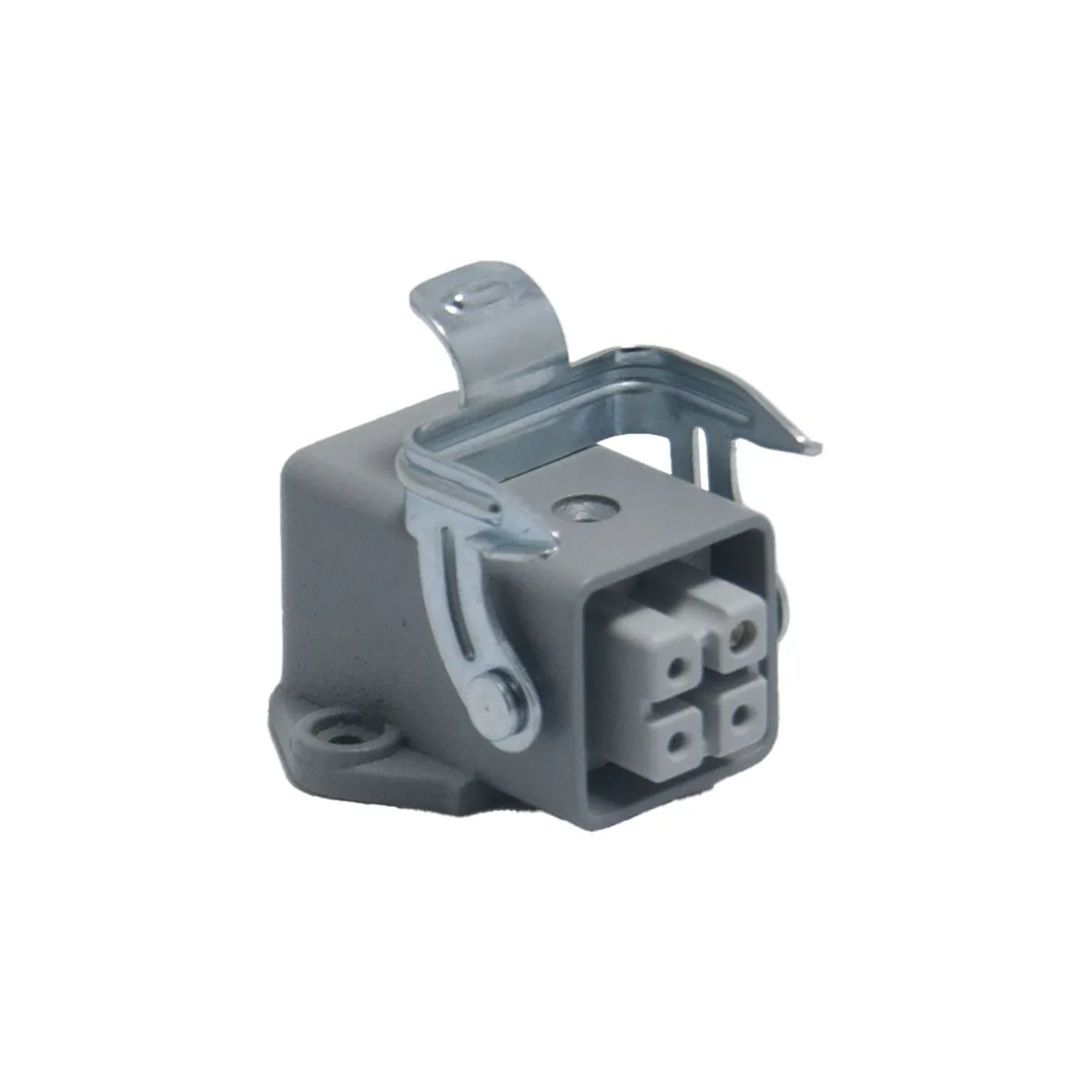 TP Elektrik 60410-800-01-A 4x10A Multi-Contact Angled Machine Socket, IP 65