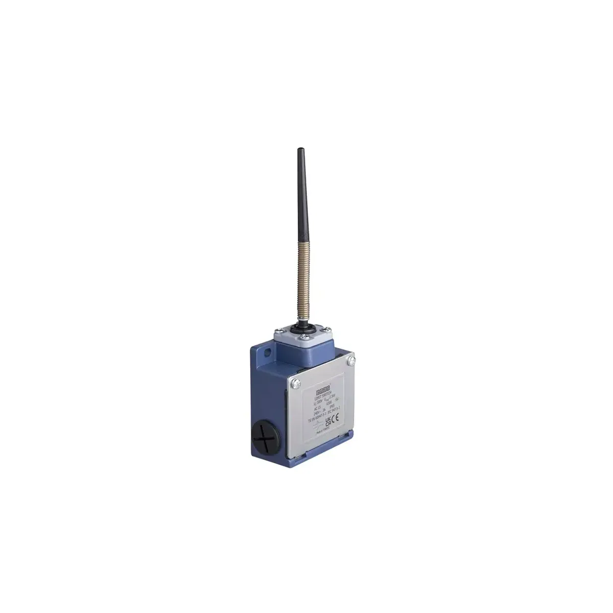 Emas L53 Metal Housing 7 mm Pointed Plastic End Metal Spring Lever Snap-Action 1NO+1NC Limit Switch L53K13SOP101