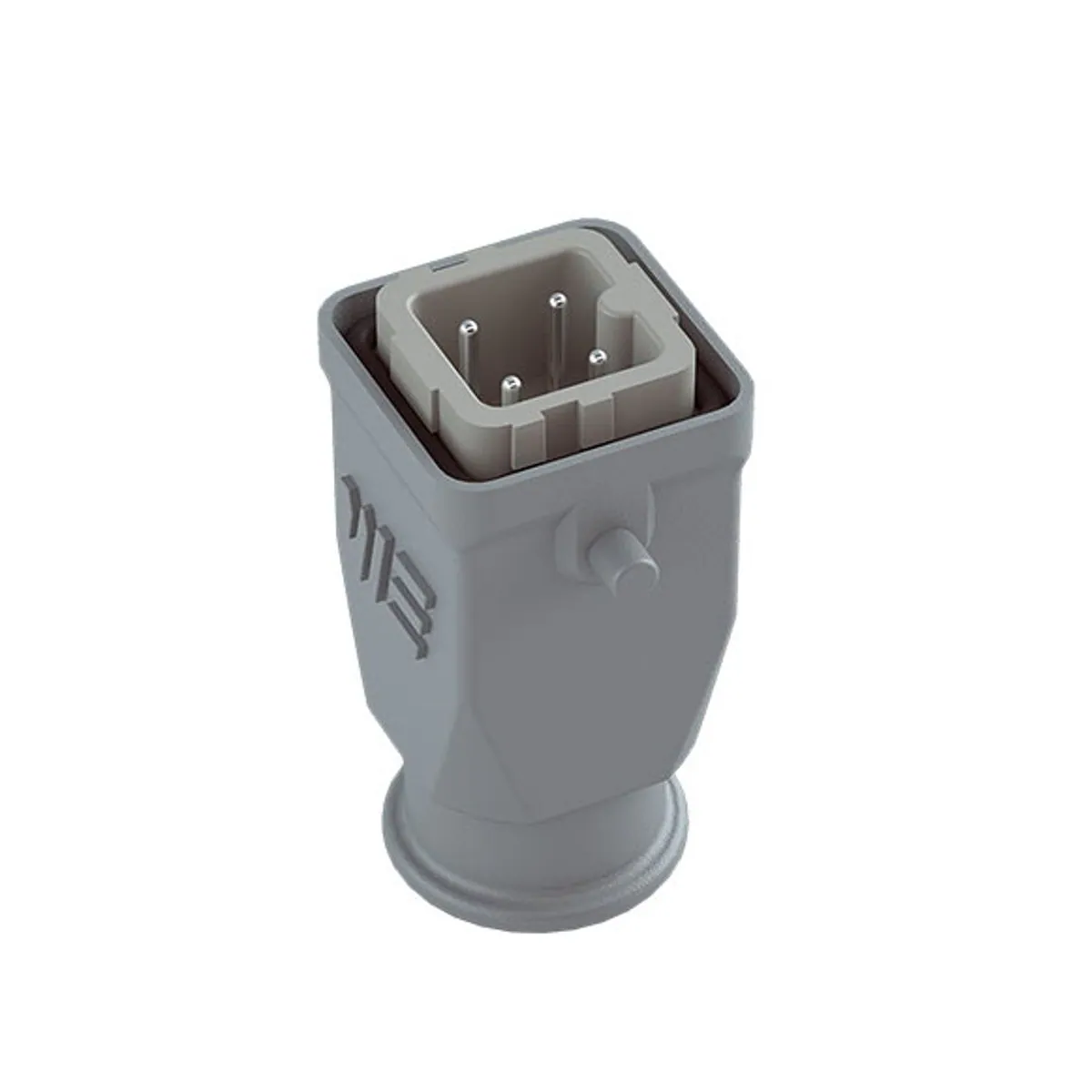 Mete Enerji 403276 4x10A Multi-Pole Thermoplastic Plug Rear Entry