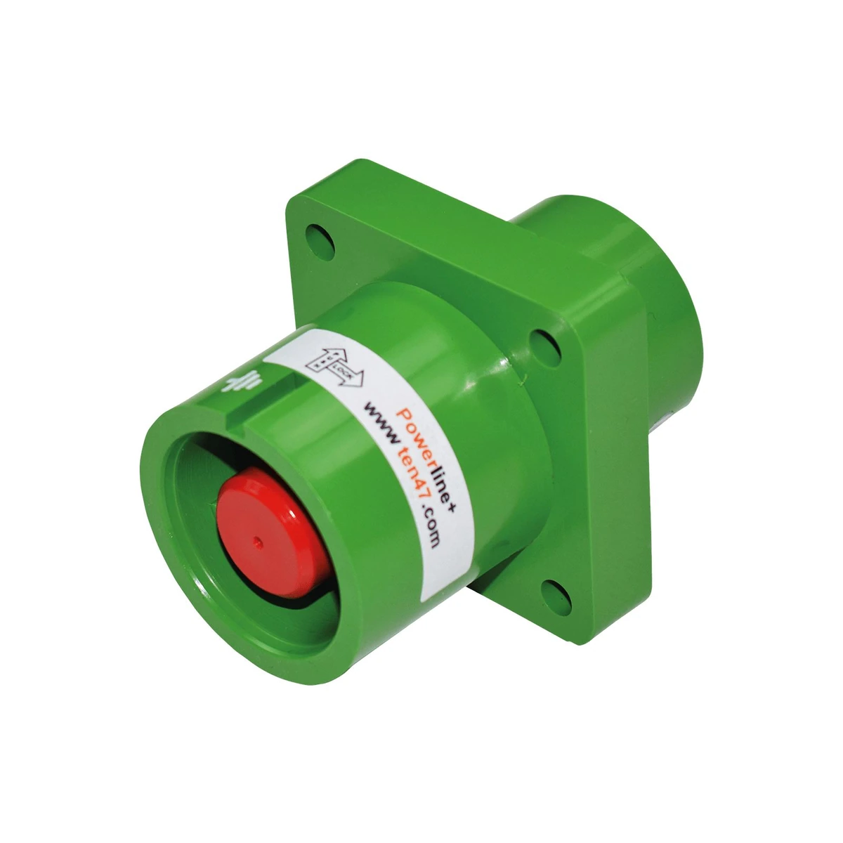 TP Elektrik 52-SPS E GN T8 1x750A Makine Prizi (300 mm2), IP 67, Yeşil