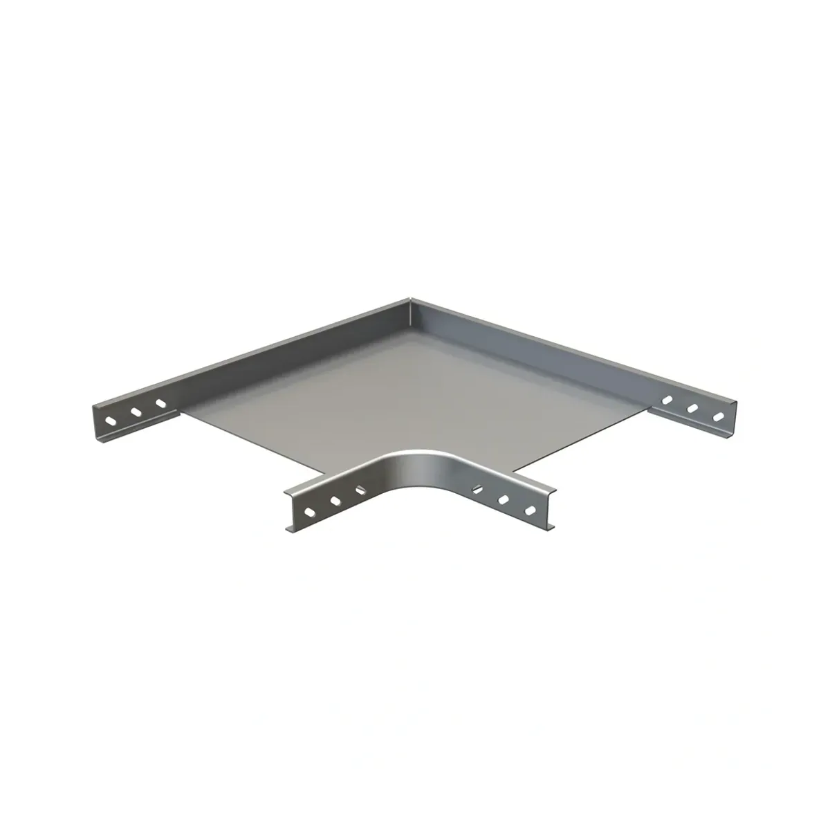 UKS 90 Degree Horizontal Bend Fitting 60x500x2.0mm Pre-Galvanized Net Cut