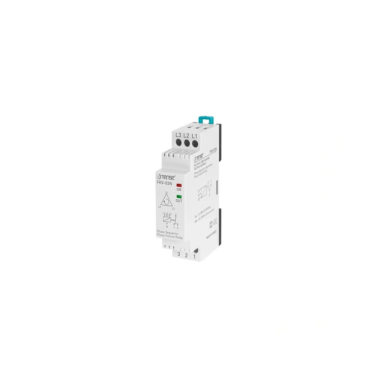 Tense FKV-03N Phase Protection Relay Without Neutral