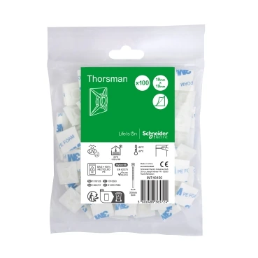 Schneider Electric IMT46450 Self-adhesive base (cable tie mount), max. 3.6mm thickness