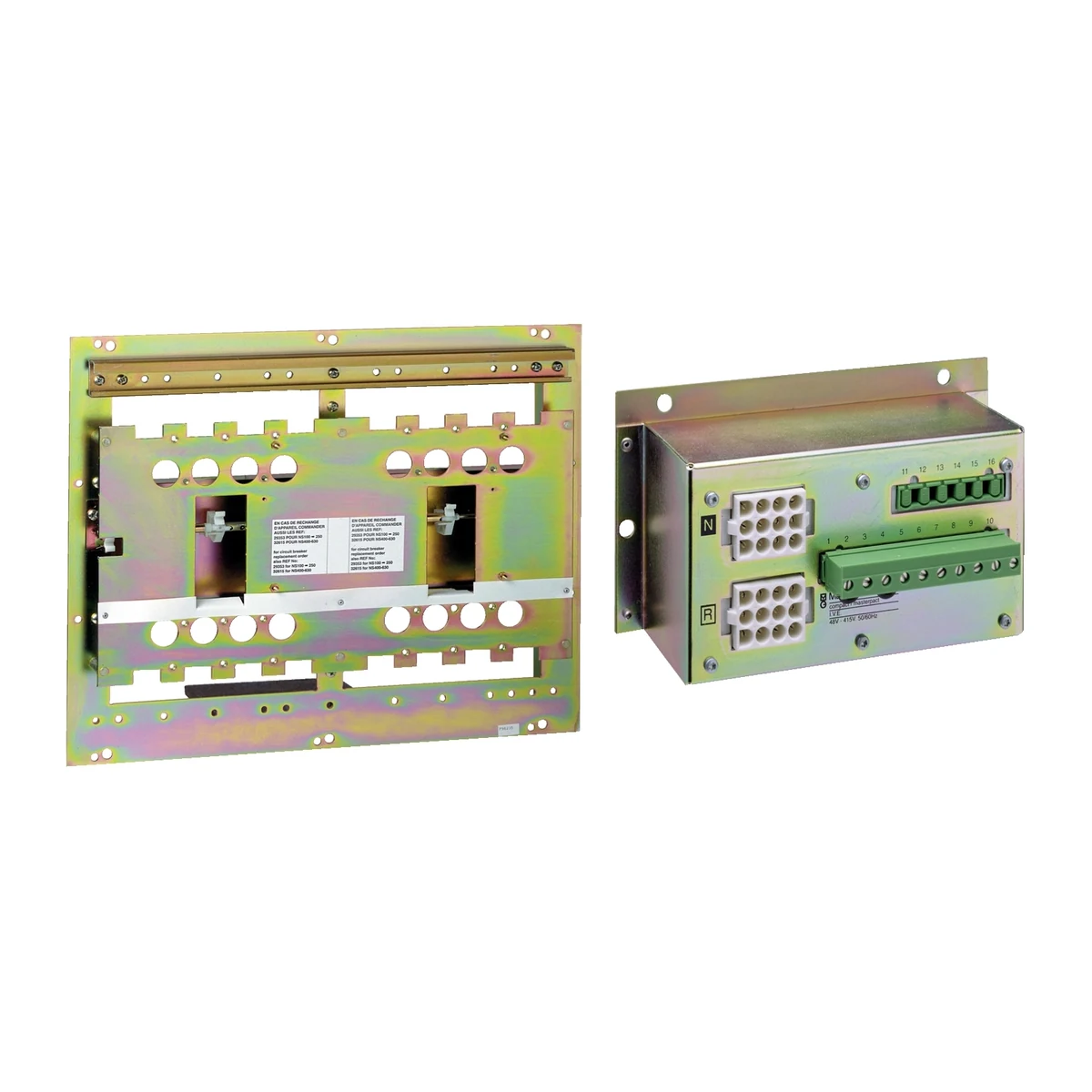 Schneider Electric 32610 Kaide levhası, NS400/630+NS100/630 — temsili üretici aile görseli