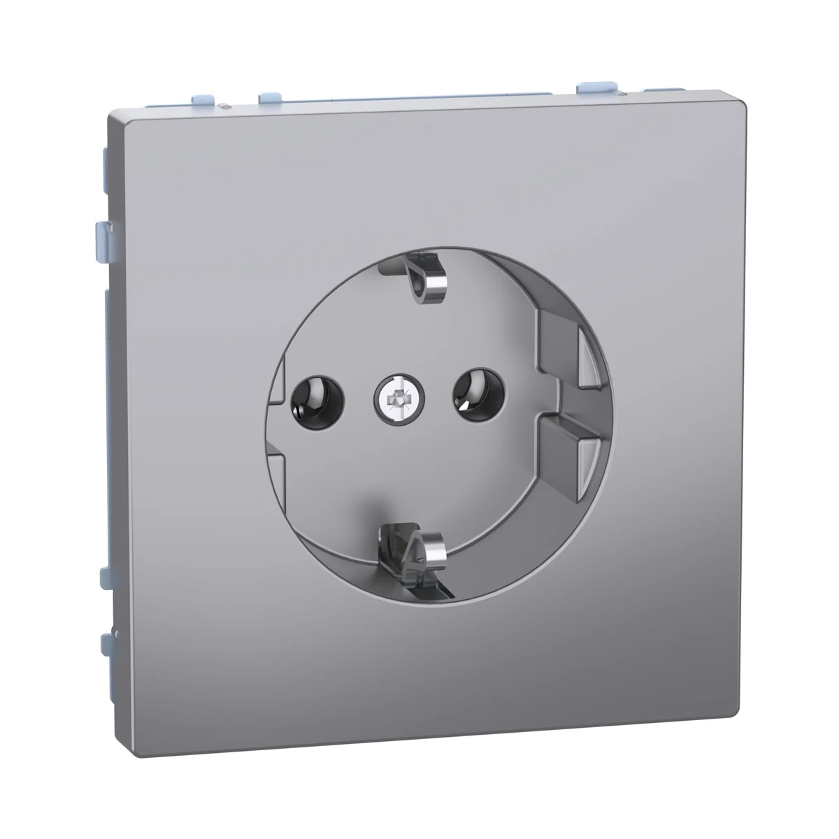 Schneider Electric MTN2301-6034 Merten System-D, Grounded Socket, Quick Connection, Anthracite
