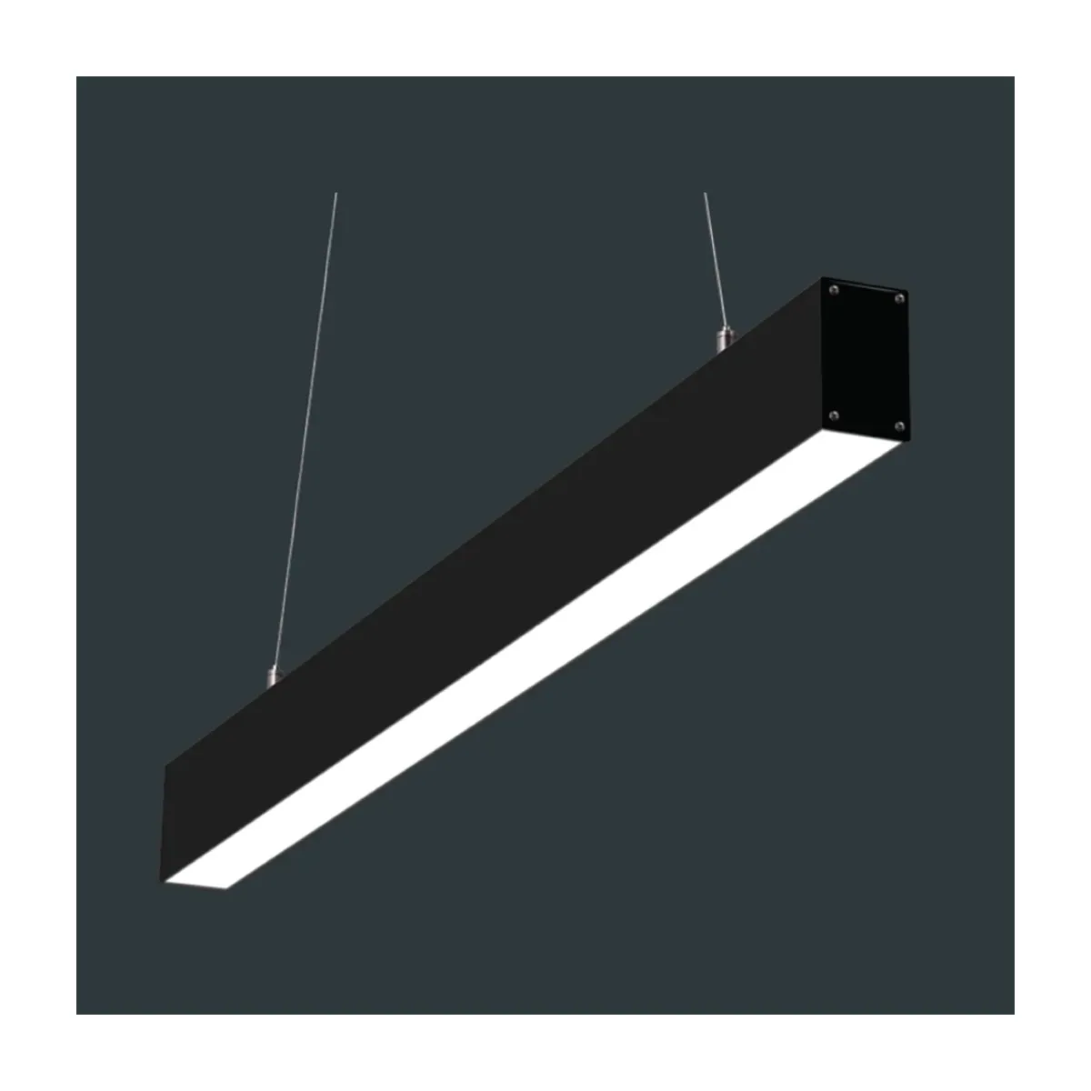 30W 100cm 4000 K Surface-Mounted 38x82mm 3600lm Linear LED Luminaire