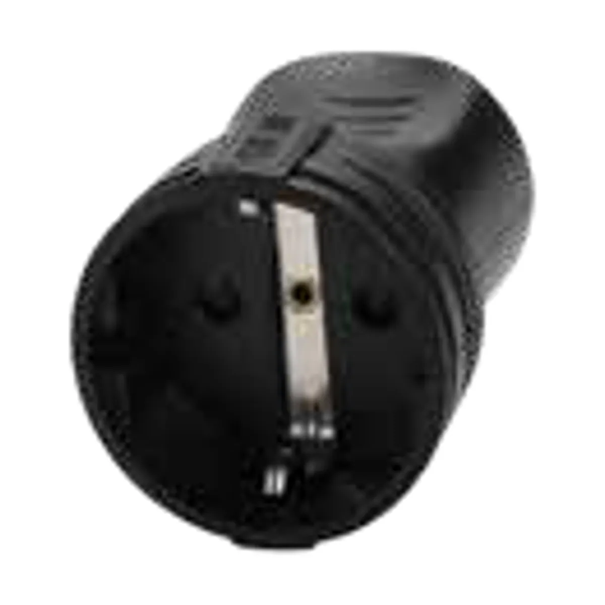 Viko 90301830 Black Grounded Female Plug
