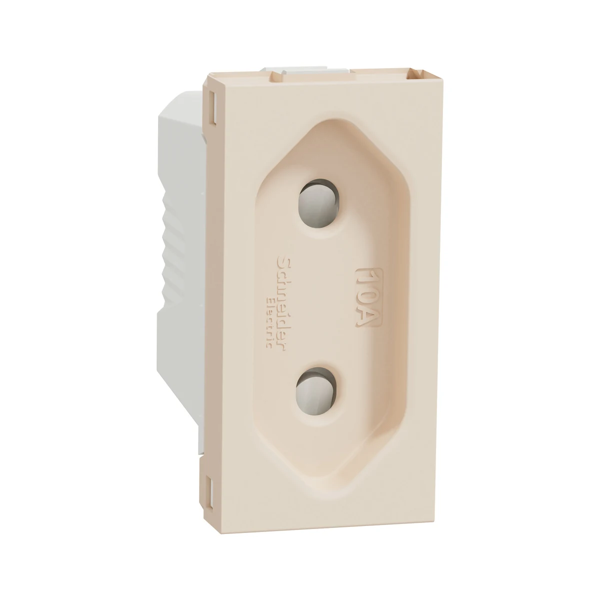 Schneider Electric NU303144 Yeni Unica, European Socket 1 module, Cream