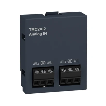 Schneider Electric TMC2AI2 M221 Cartridge module, 2ch analog inputs, Voltage-Current