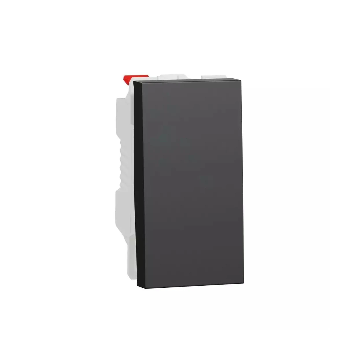Schneider Electric NU310654 Yeni Unica, Light Push Button 1 module, Anthracite