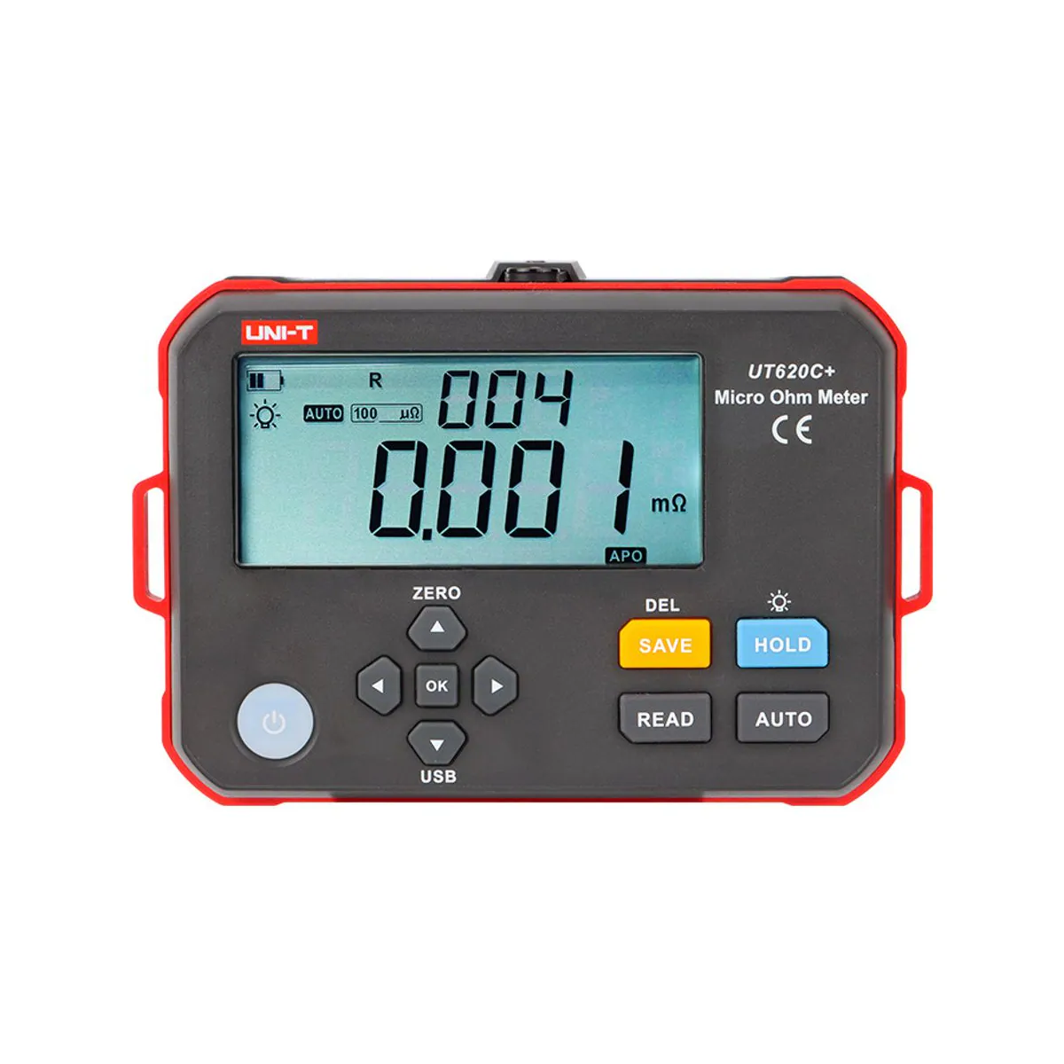 Unit UT620C+ 0.001 mΩ – 300 kΩ IP54 Micro-ohmmeter