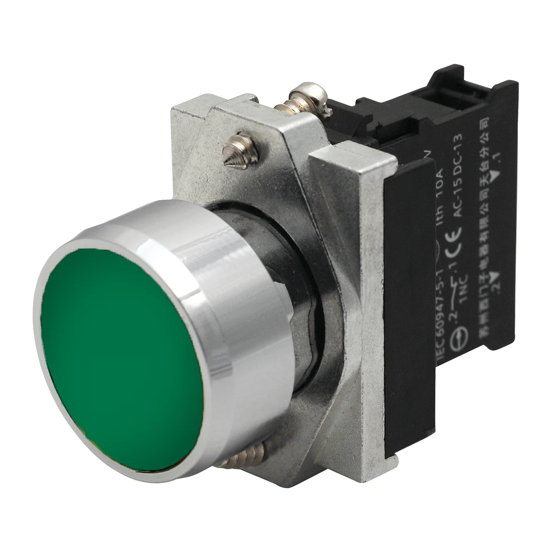 Siemens 3SB6160-0AB40-1BA0 Control Push Button Green 1NO