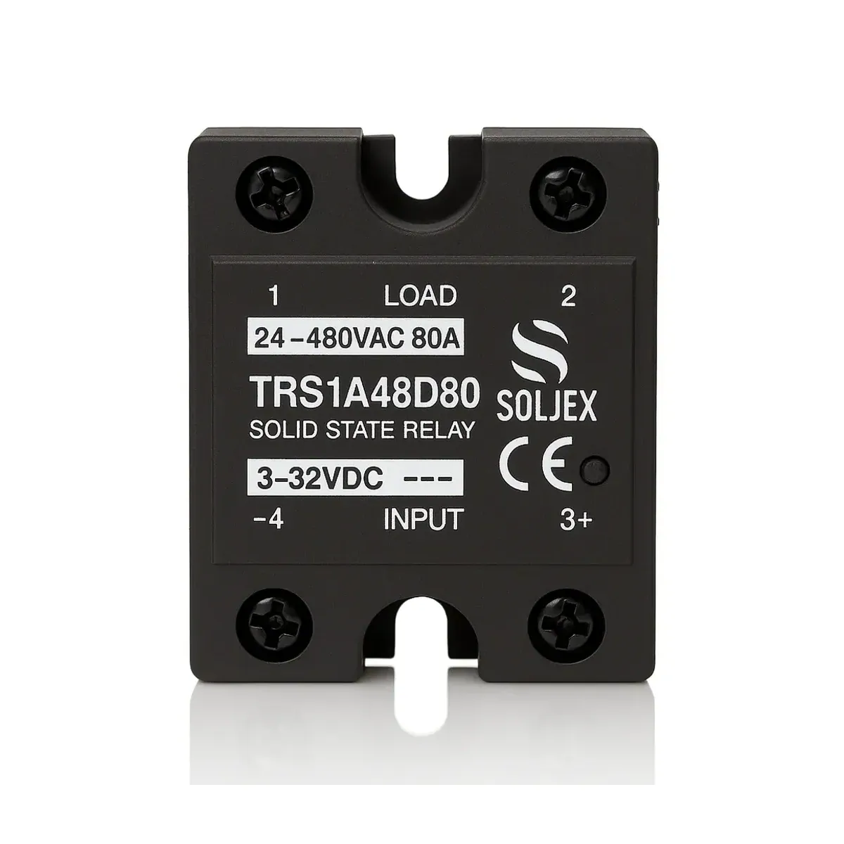 Soljex 125A Single-Phase, 3-32VDC Solid State Relay DC Input, AC Output TRS1A40D125