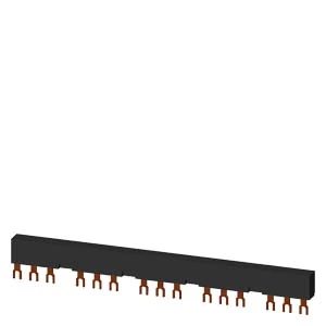 Siemens 3RV1915-2DB Motor Protection Circuit Breaker Accessory 3-Phase Busbar Connector for 5 Switch Size S00, S0 55 mm