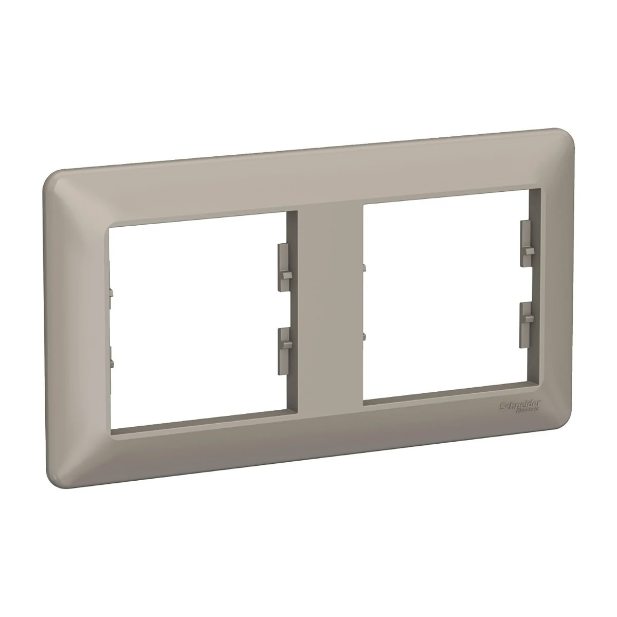 Schneider Electric EPH5805269 Asfora EM Plus 2li Horizontal Frame Bronze