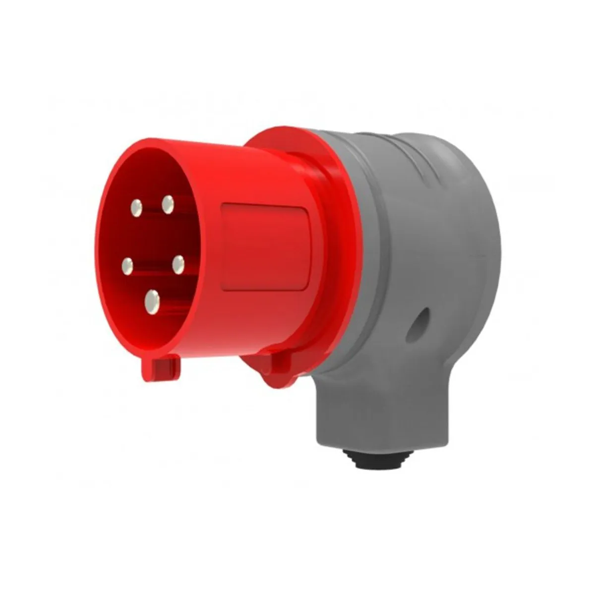 Bemis BC1-3505-2130 CEE 90° Eğik Döner Fiş 32 A 3P+E+N IP44