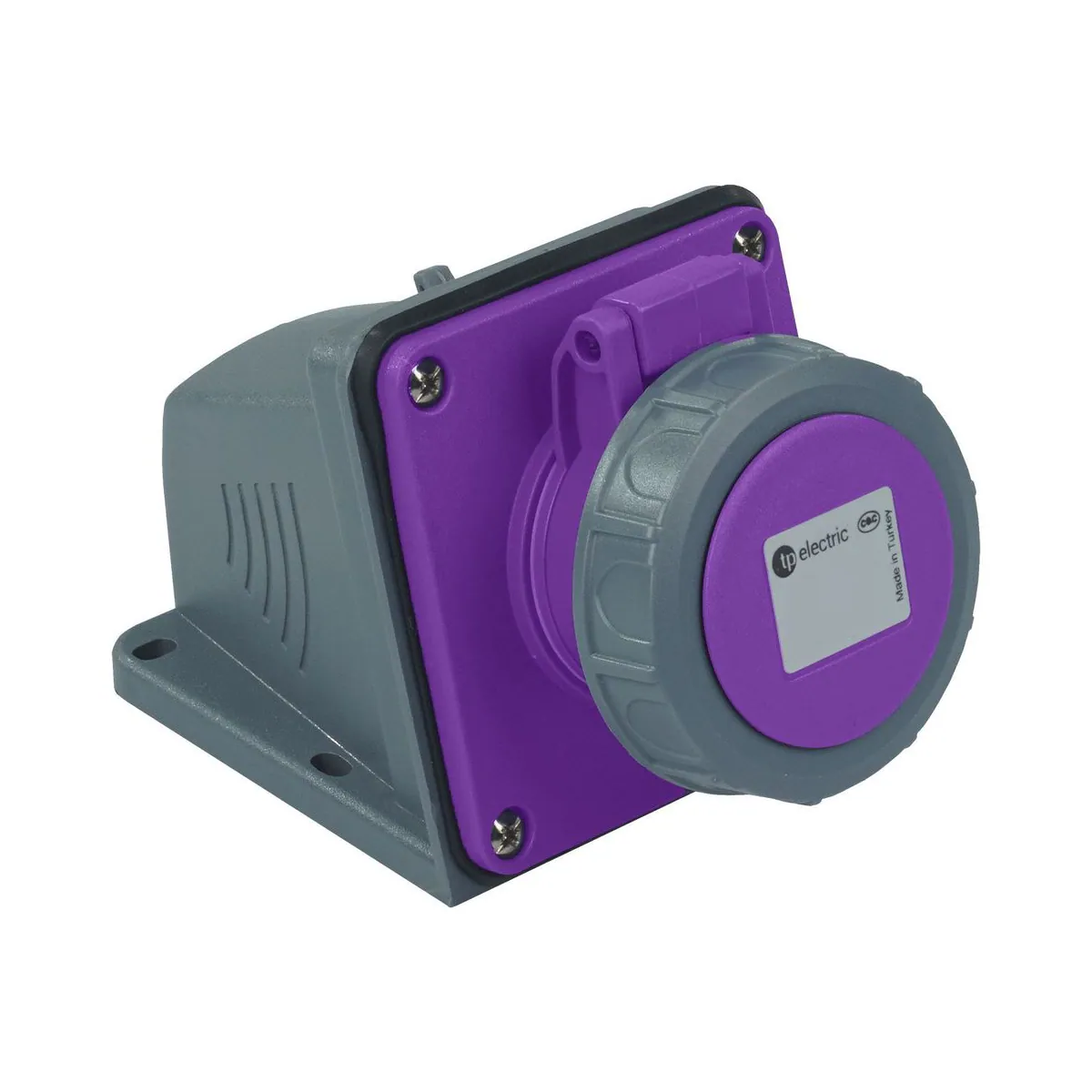 TP Elektrik 3119-307-0400-10h CEE 2x16A Wall Socket (83x90), IP 67, 10h