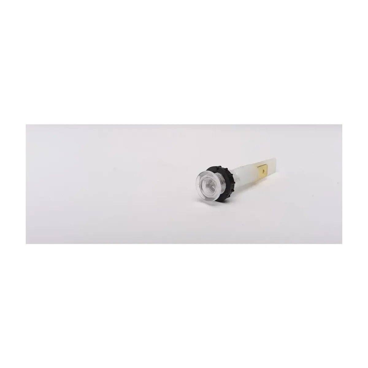 Emas S Series Plastic Bulb Type 230V AC Terminal White 10mm Pilot Light IP40