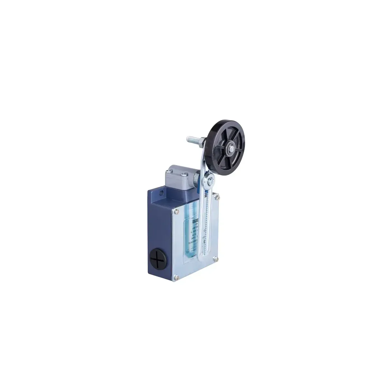 Emas L54 Metal Housing 50 mm Rubber Adjustable Arm Roller with Adjustable Roller Snap-Action 2* (1NC+1NO ) Limit Switch L54K16MEL123A