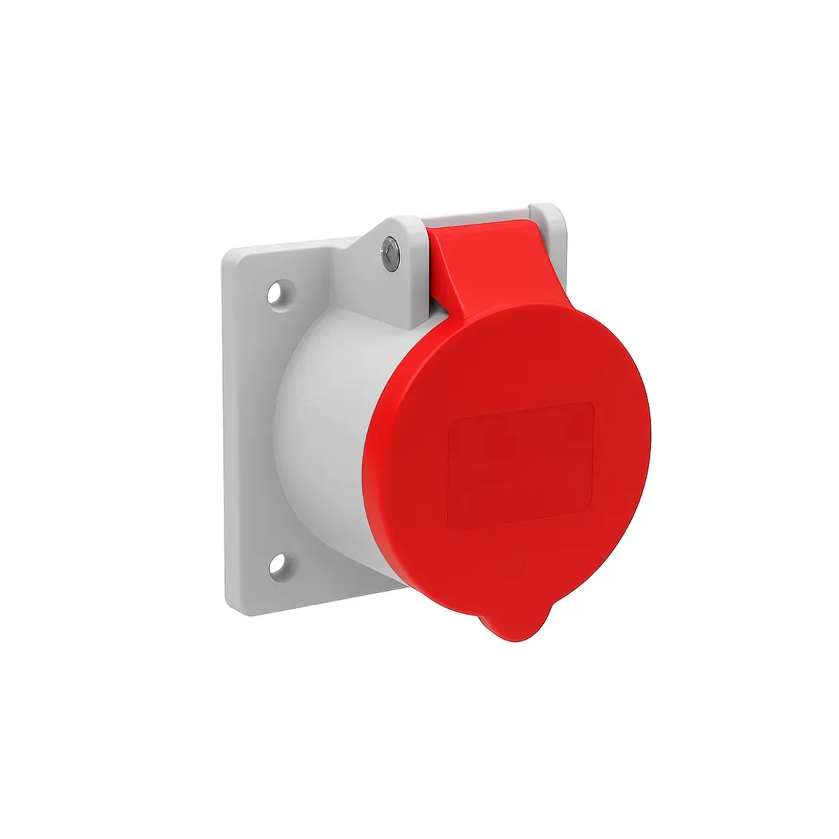 Tem 540.425.150 4x25A Three-Phase Rubber Panel Socket