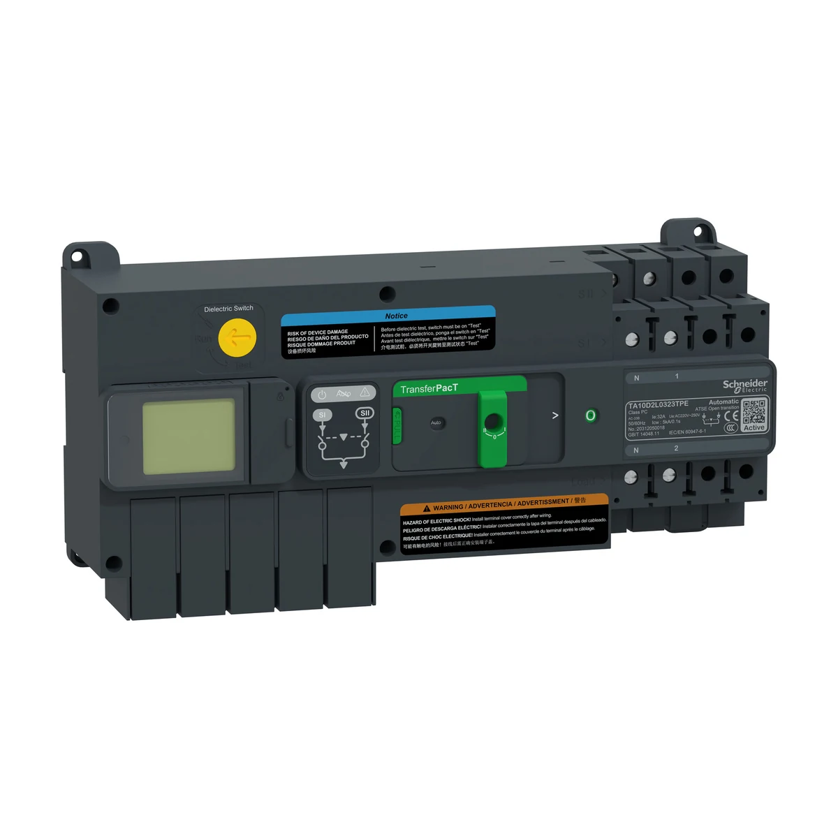 Schneider Electric TA10D2L0633TPE TA10,063A 2P LCD — temsili üretici aile görseli