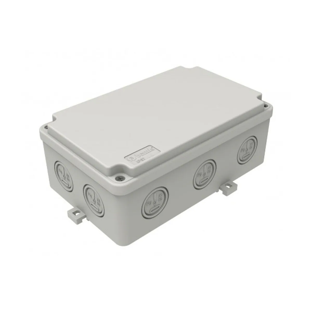 Bemis BB1-1631-0026 ABS Junction Box Opaque Screw Cover IP67 110x180x70 mm