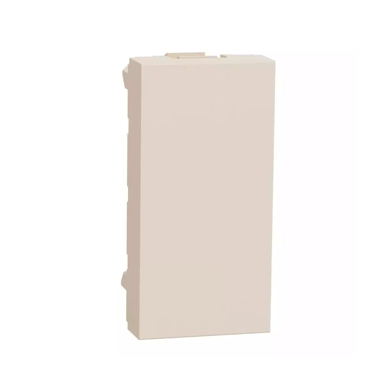 Schneider Electric NU986544 Yeni Unica, Blank Cover 1 module, Cream