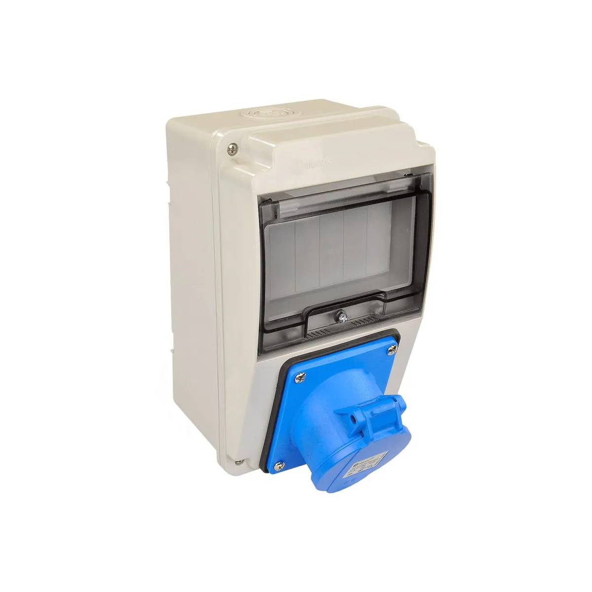 TP Elektrik 3318-000-2400 130x220 Priz Montajlı Kombinasyon Kutusu, 3x32A Prizli