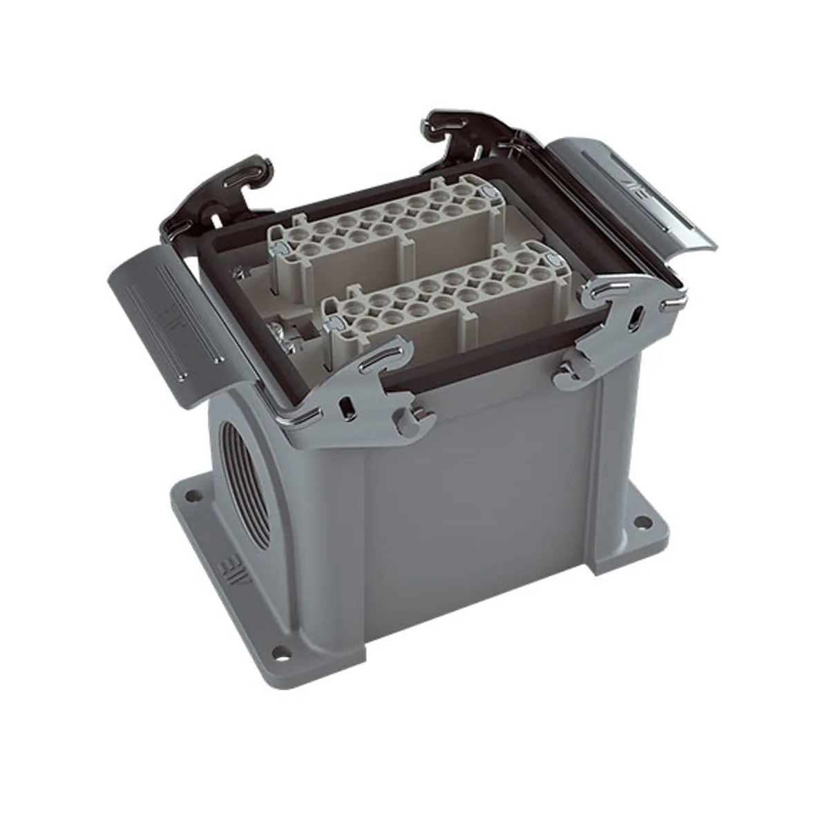 Mete Enerji 403081S 32x16A Multi Wall Socket Metal Latch