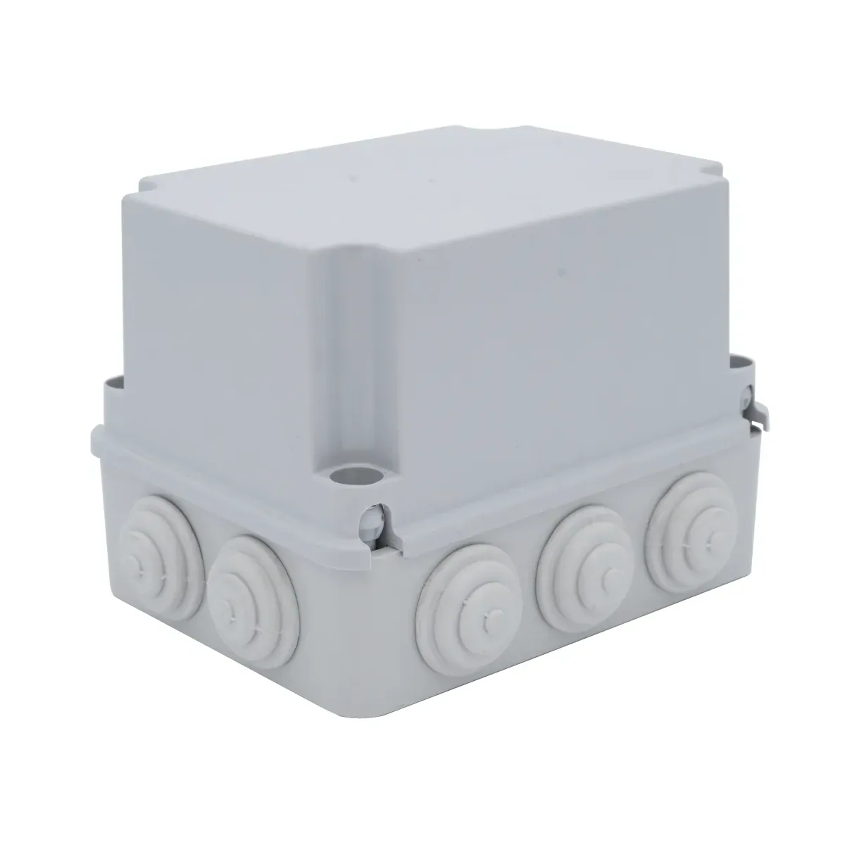 Çetinkaya 190x145x140 Surface-Mounted Deep Opaque ABS Junction Box with Plugs ÇP 1362
