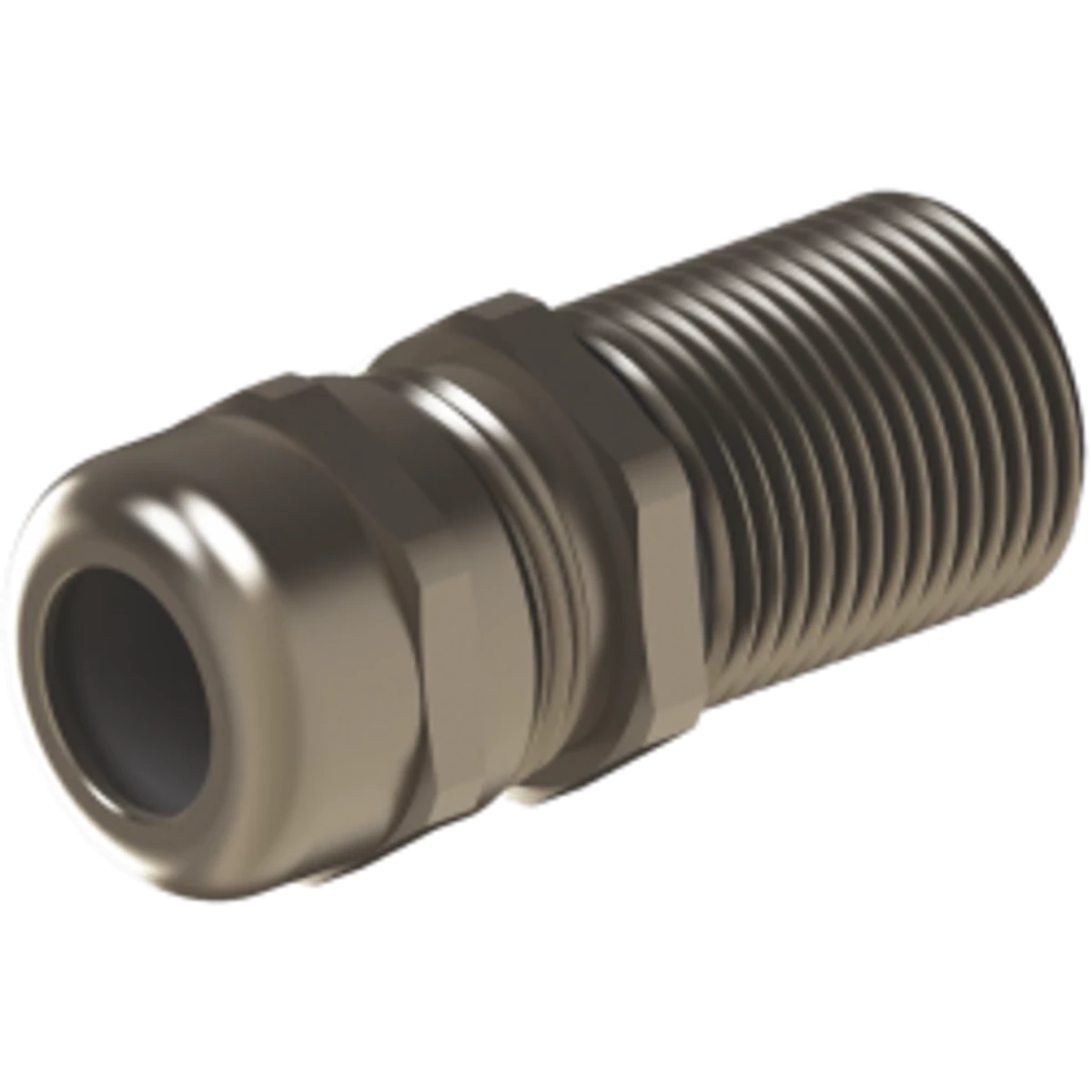 Ortaç PG 29 Nickel-Plated Brass Long Thread Cable Gland (25 pcs/box)