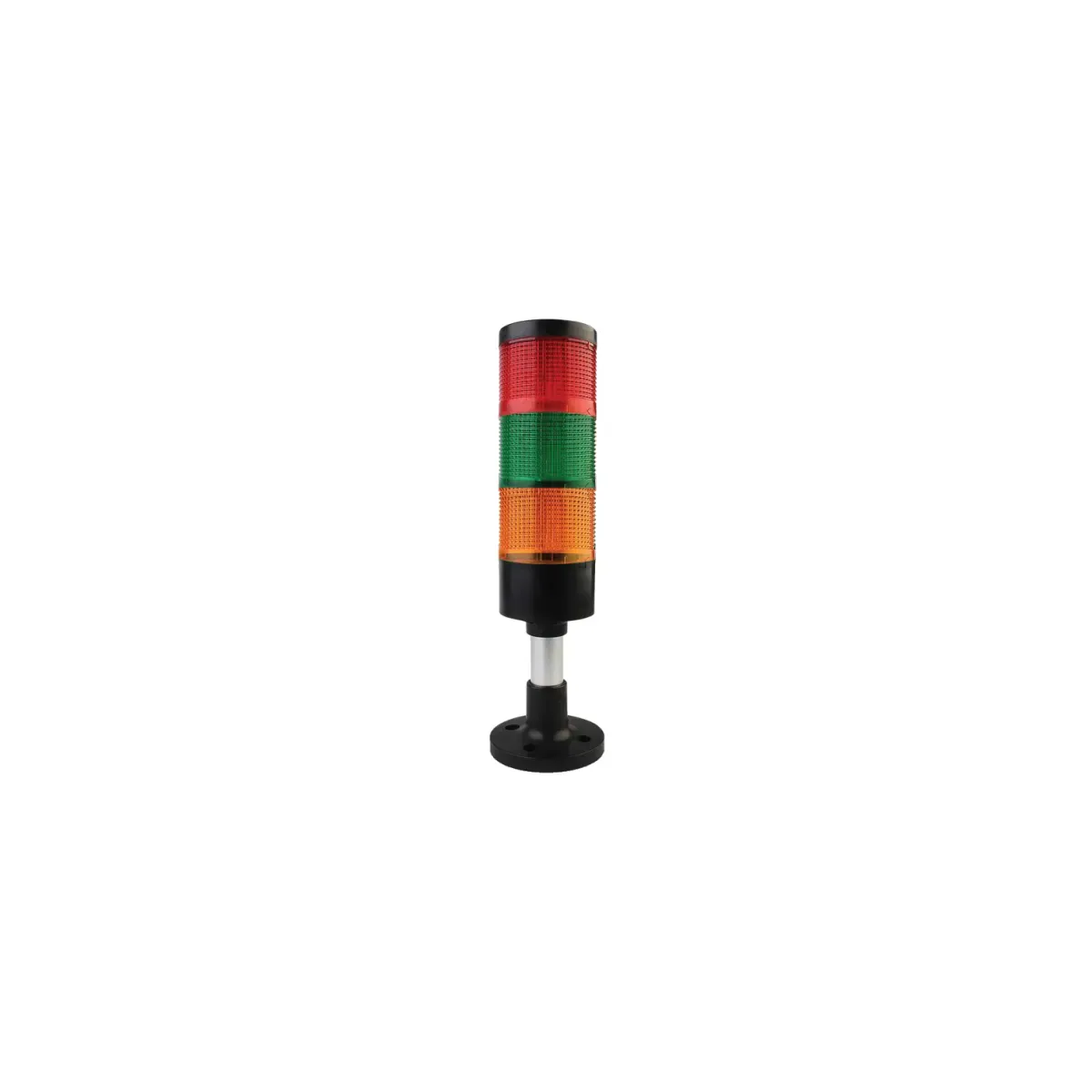 Isıso IS70-3T/W-J 220V 3-Tier Signal Tower Light (Multi Buzzer), Ø70 mm, 220 V