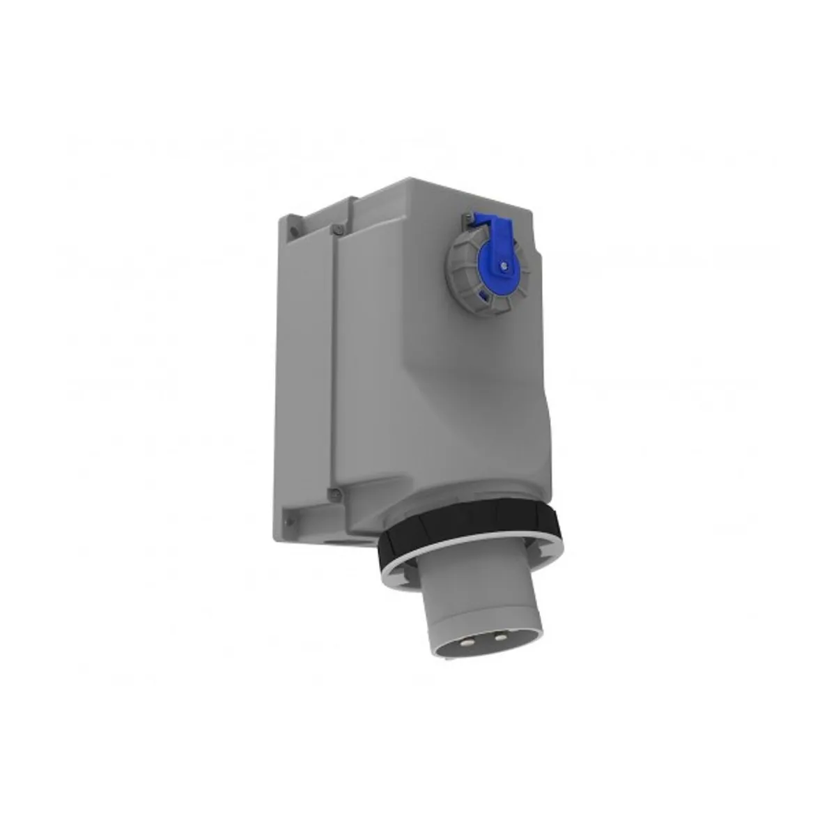 Bemis BC1-8504-7238 CEE 90° Eğik 1/16A. Mak. Prizli Duvar Fişi 160 A 3P+E IP67