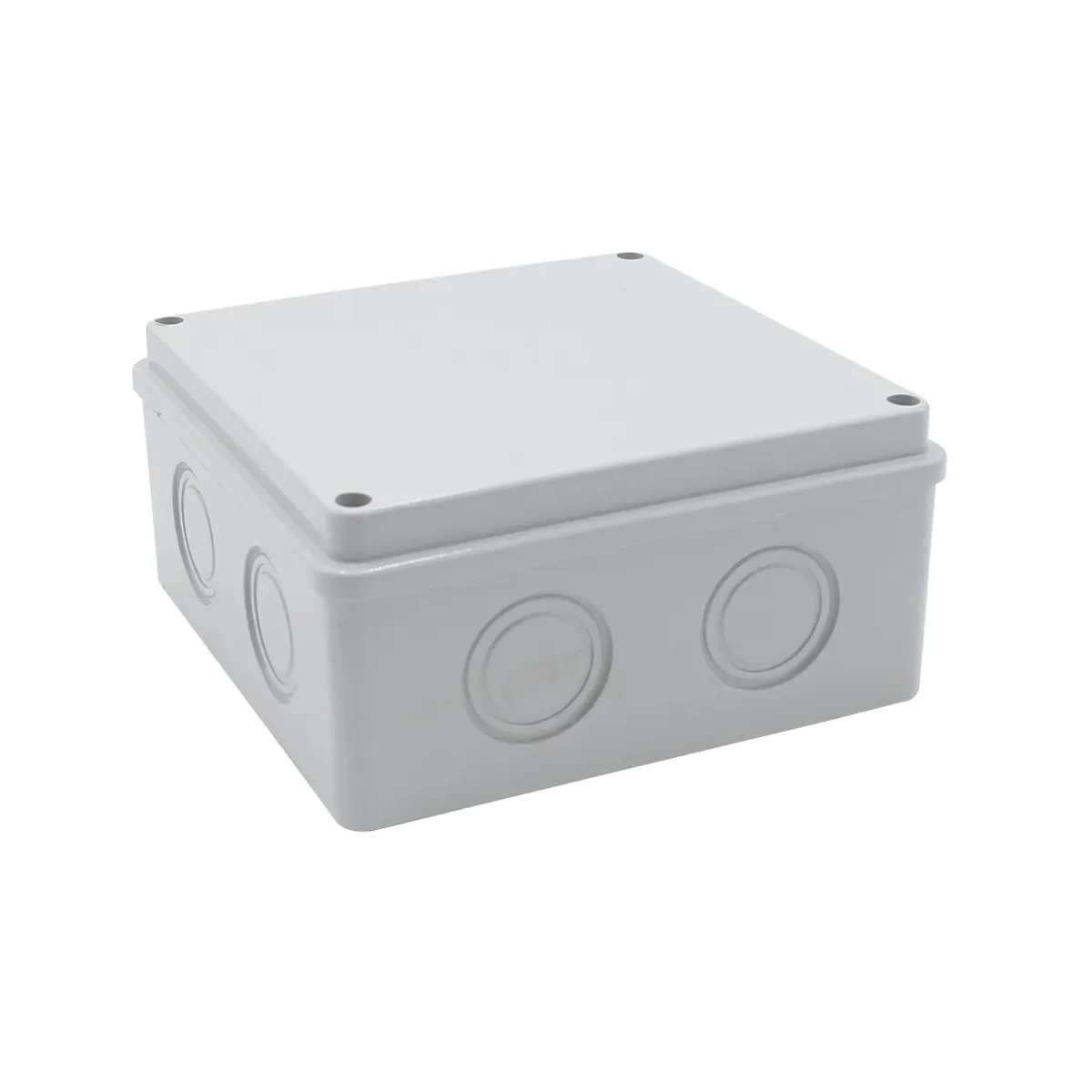 Çetinkaya 150x150x70 Surface-Mounted Knockout Opaque ABS Junction Box ÇP 1232