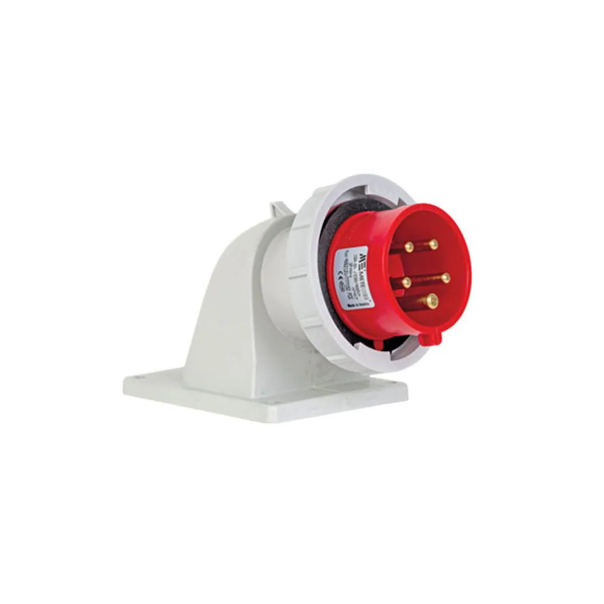 PCE 406212V 5x16A Industrial Plug Angled IP67 Screw Type