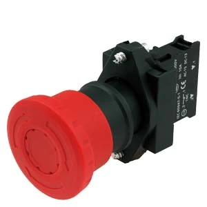 Siemens 3SB6110-1HB20-1CA0 Control Push Button Twist-to-Release 1NC Emergency stop