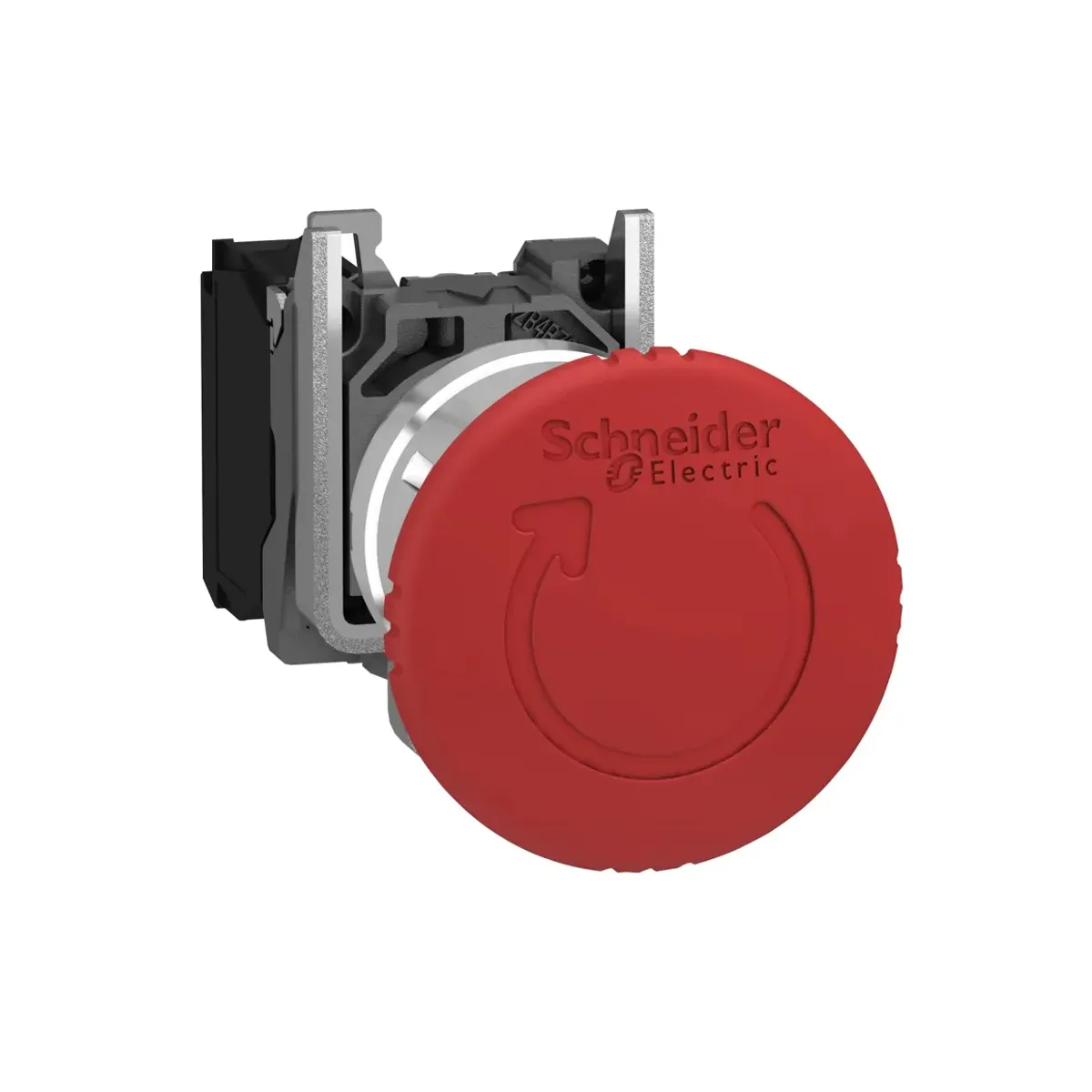 Schneider XB4BS8445 Emergency Stop Button 1NO+1NC 40mm