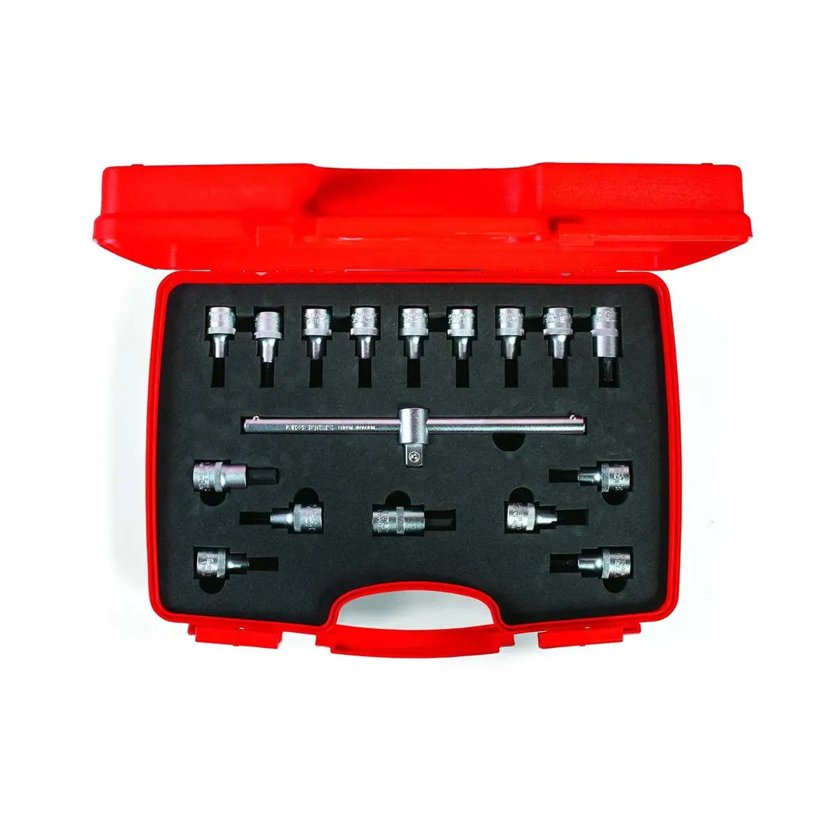 İzeltaş 1/2" Lokmalı Allen Uç Ve Star (Tork) Uç Takımı 17 Parça