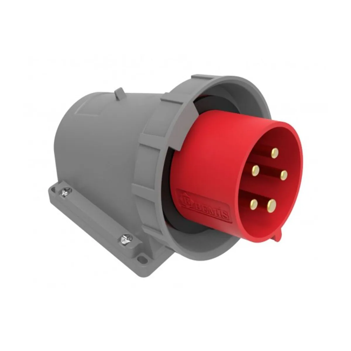 Bemis BC1-3505-7236 CEE 90° Angled Wall Plug 32 A 3P+E+N IP67