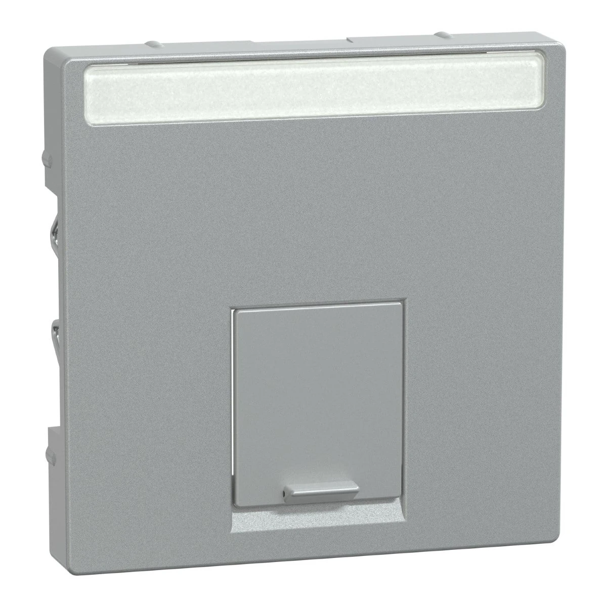Schneider Electric MTN465860 Tekli RJ45 tuş kapağı, System-M, Alüminyum
