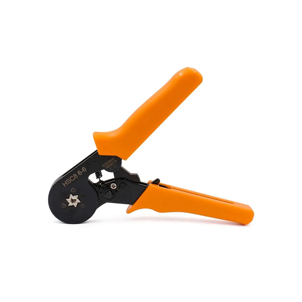 Isıso 0.08-6.0mm2 - 6 Köşe Yüksük Sıkma Pensesi